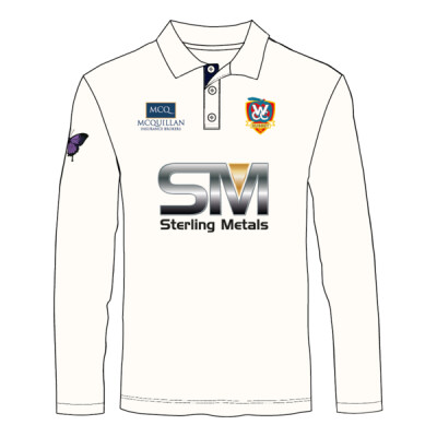 Weaverham Cricket Club – Cricket Shirt Long Sleeve – Adult Thumbnail